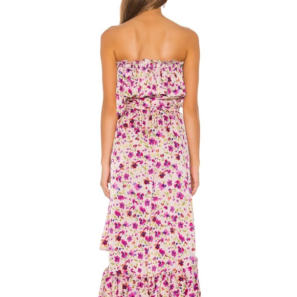 MISA Los Angeles Sabella Dress, Size Small, Color Fuchsia Floral - Picture 3 of 8